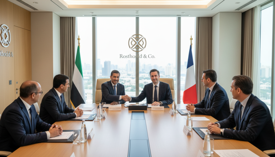 DEWA CEO meets Rothschild & Co to expand global infrastructure financing