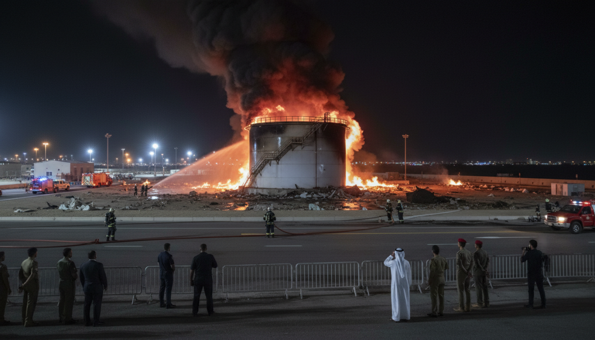 Iran strikes Fujairah petroleum site days after UAE exits OPEC