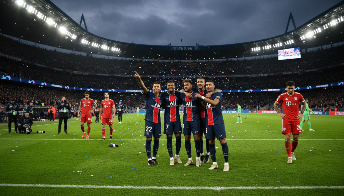 Paris Saint-Germain advance to Champions League final after 1-1 draw at Bayern