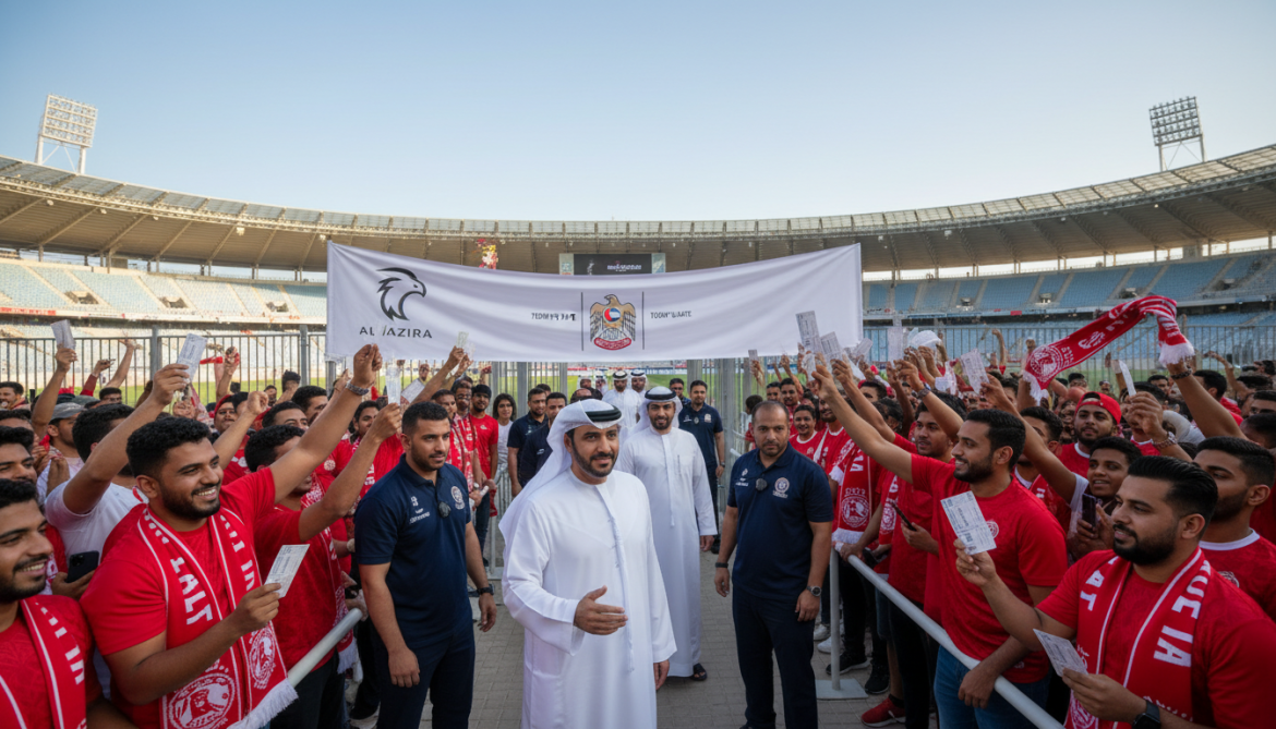 Sheikh Mansour covers Al Jazira fans' tickets for President's Cup final