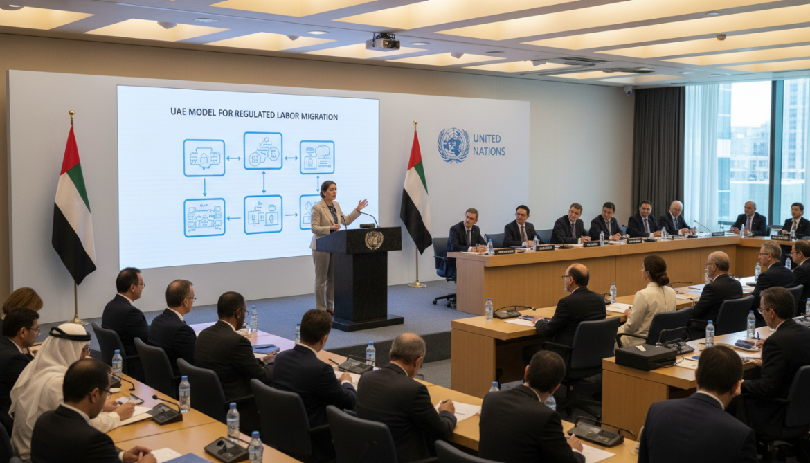UAE Showcases Model for Regulated Labor Migration at UN Forum