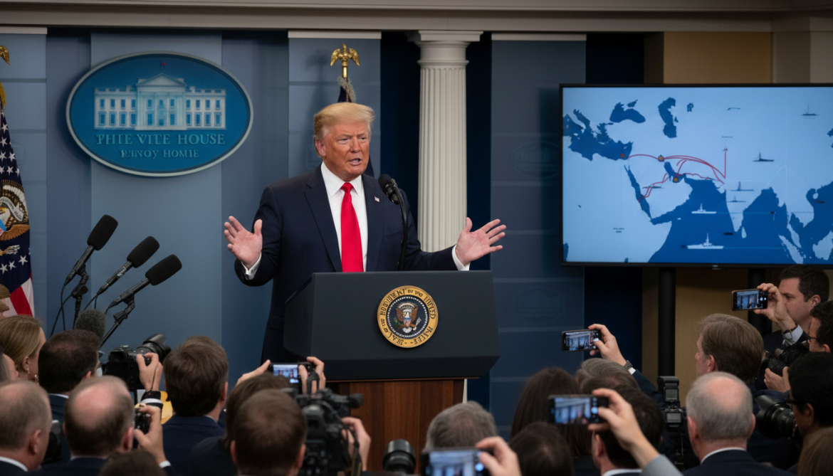 Trump Insists Cease-Fire Holds After U.S.-Iran Strikes in Strait of Hormuz