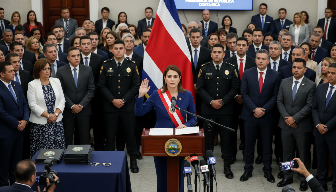 Laura Fernandez sworn in as Costa Rica president, pledges heavy-handed crime crackdown