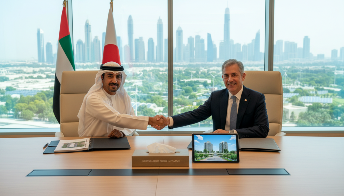 Sheikh Maktoum meets Kasumigasaki Capital founder to advance sustainable Dubai investments