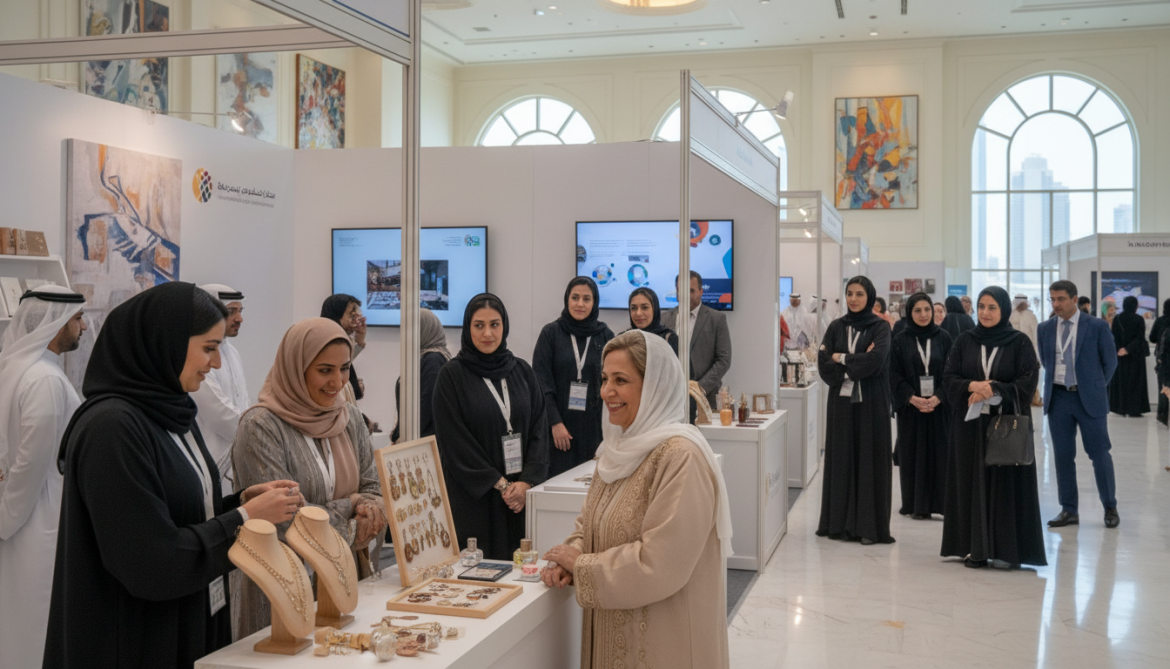 Abu Dhabi Businesswomen's Council showcases Emirati women entrepreneurs at Basmah exhibition