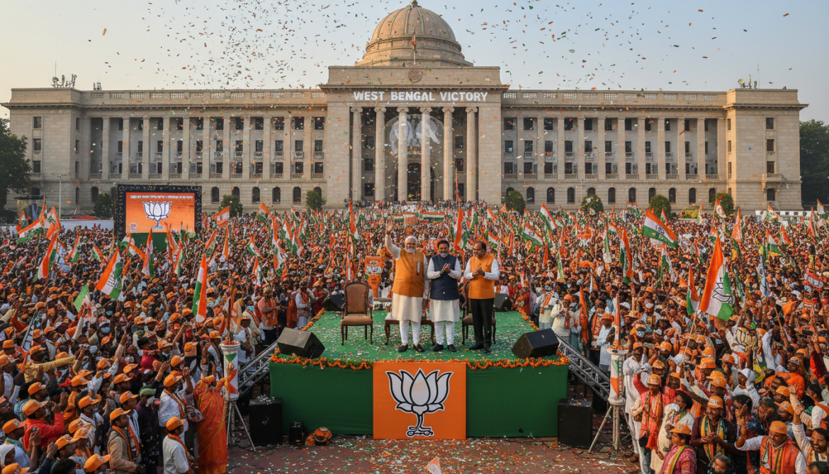 BJP consolidates dominance after West Bengal victory, pushing India toward one-party rule