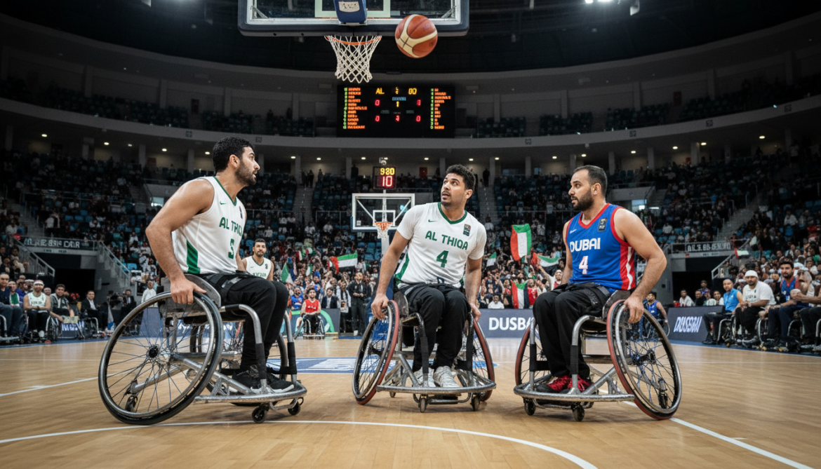 Al Thiqa beats Dubai to share lead in UAE wheelchair basketball league