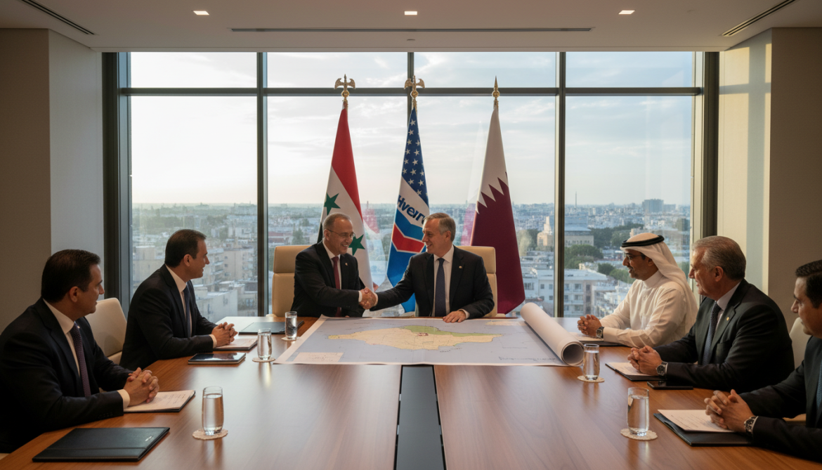 Syria selects offshore deepwater site with Chevron and Qatari UCC for exploration