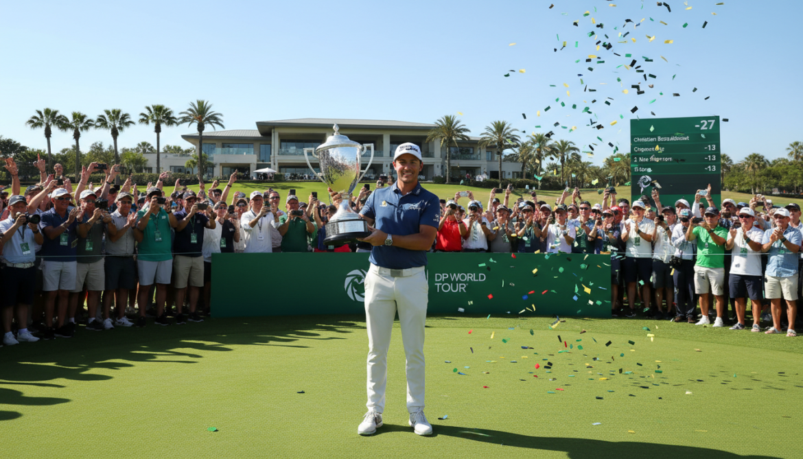 South African rookie shatters DP World Tour record with 14-stroke victory