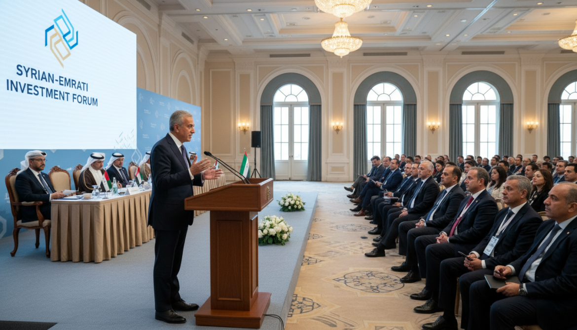 Syrian‑Emirati Investment Forum opens as UAE minister confirms special ties with Damascus