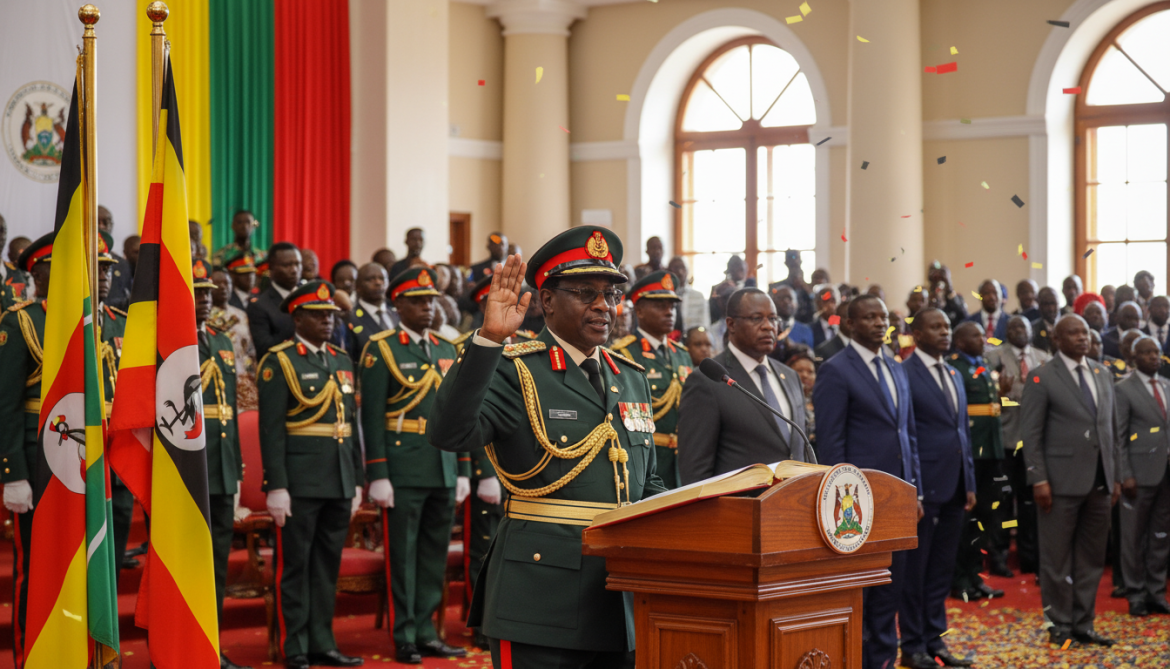Uganda President Yoweri Museveni sworn in for seventh term after contested January election