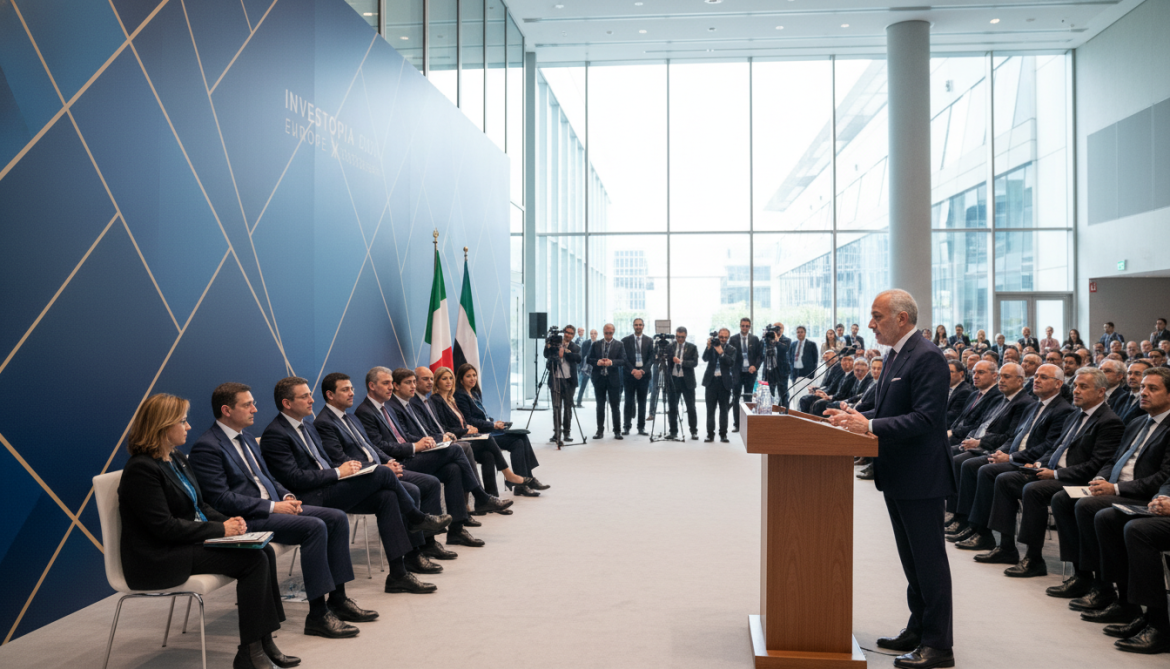 Investopia Europe Milan opens with UAE delegation led by Abdullah bin Touq
