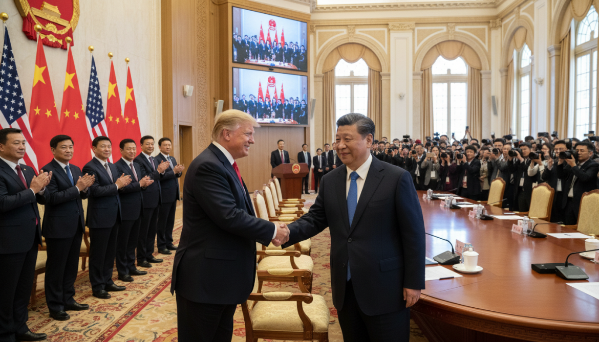 Trump’s Beijing visit portrayed by Chinese media as diplomatic victory for China