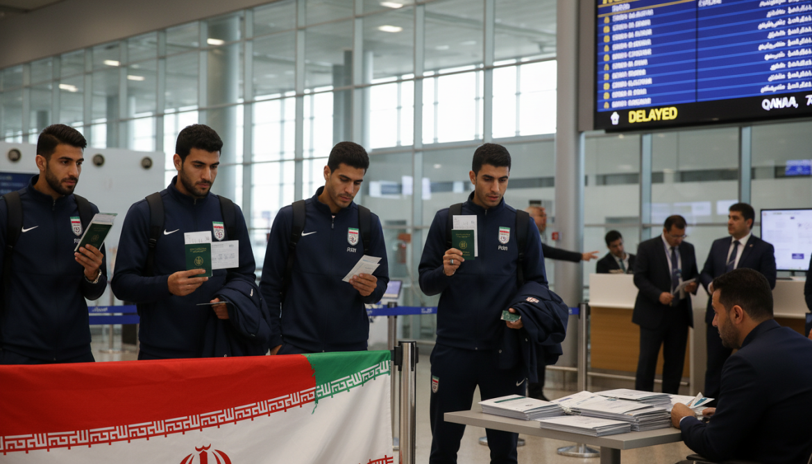 Iran football team says US visas still pending for World Cup travel