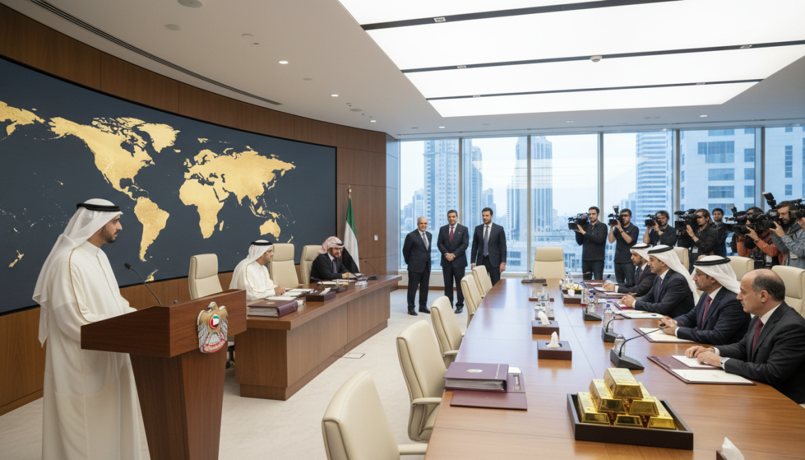 UAE cements position as world's second-largest gold trading hub, unveils federal standards