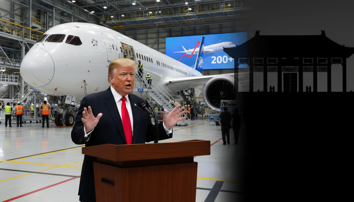 Boeing poised as Trump says China will order 200 jets, Beijing silent