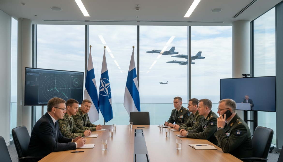 Finland confirms false drone alarm after fighter jets scrambled as defence chief warns