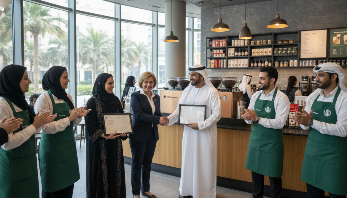 Starbucks UAE promotes first Emirati partners to shift supervisors as Emiratization rises