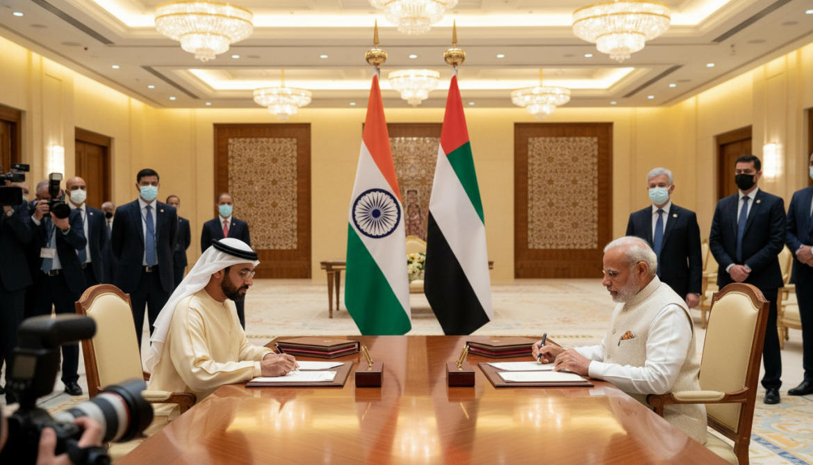 India and UAE sign strategic defence and energy pacts during Modi visit