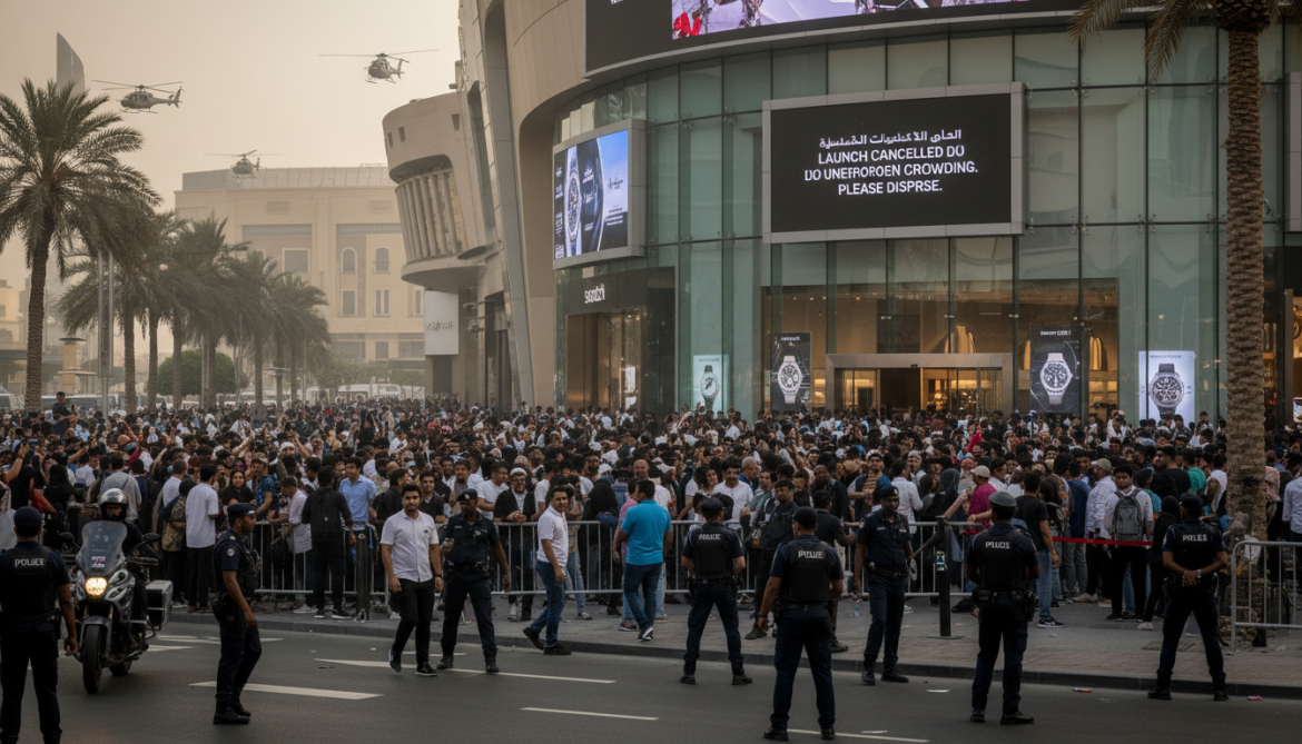 Swatch store overcrowding forces cancellation of Audemars Piguet launch at Dubai malls
