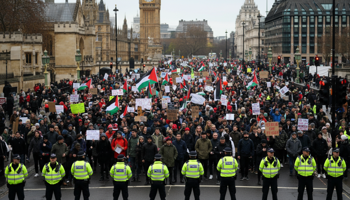 Britain urged to stop conflating pro-Palestinian protests with anti-Semitism