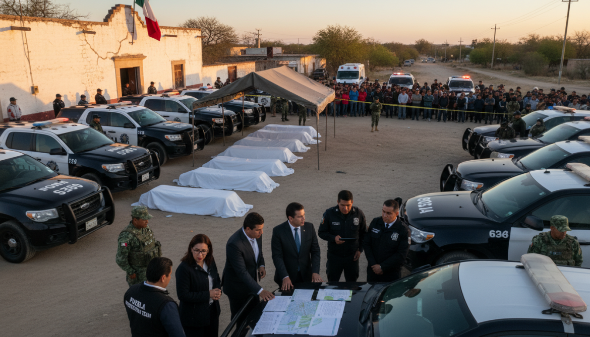 Tehuitzingo shooting kills 10 as Puebla launches multiagency investigation