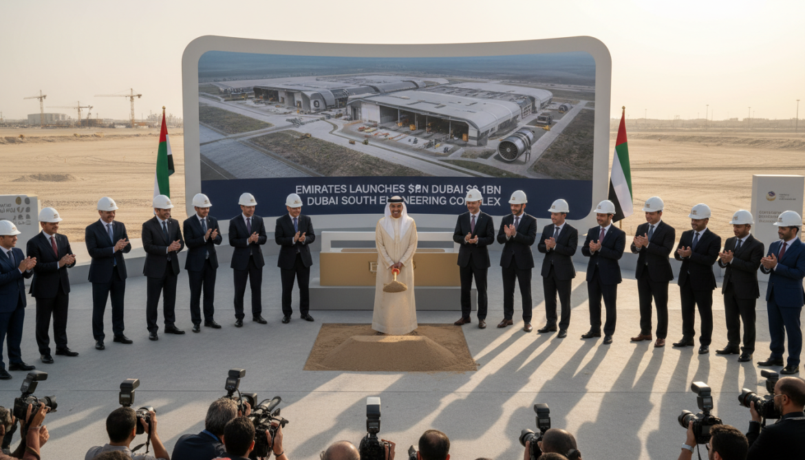 Emirates Launches $5.1bn Dubai South Engineering Complex to Become World's Largest MRO