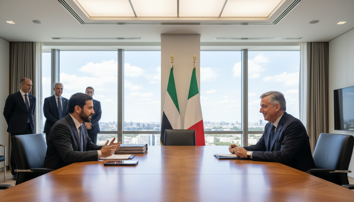 UAE Minister Reveals 4,900 Italian Firms Operating in UAE as Ties Expand