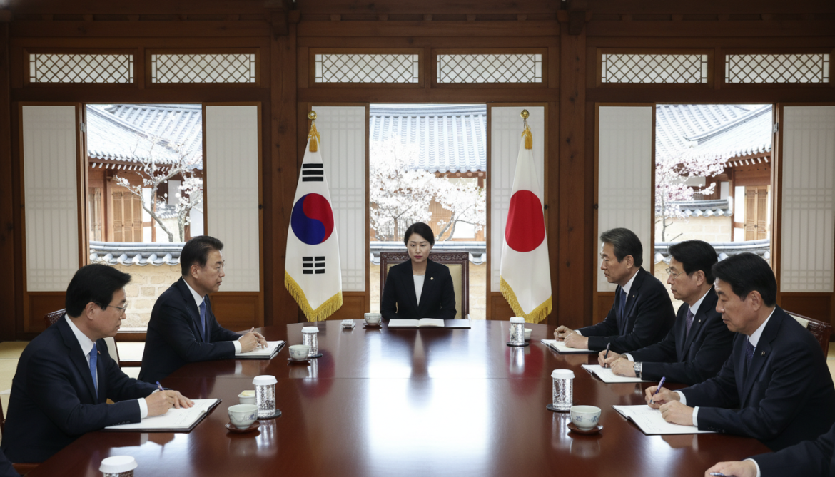 South Korea and Japan hold third Andong summit to deepen security cooperation