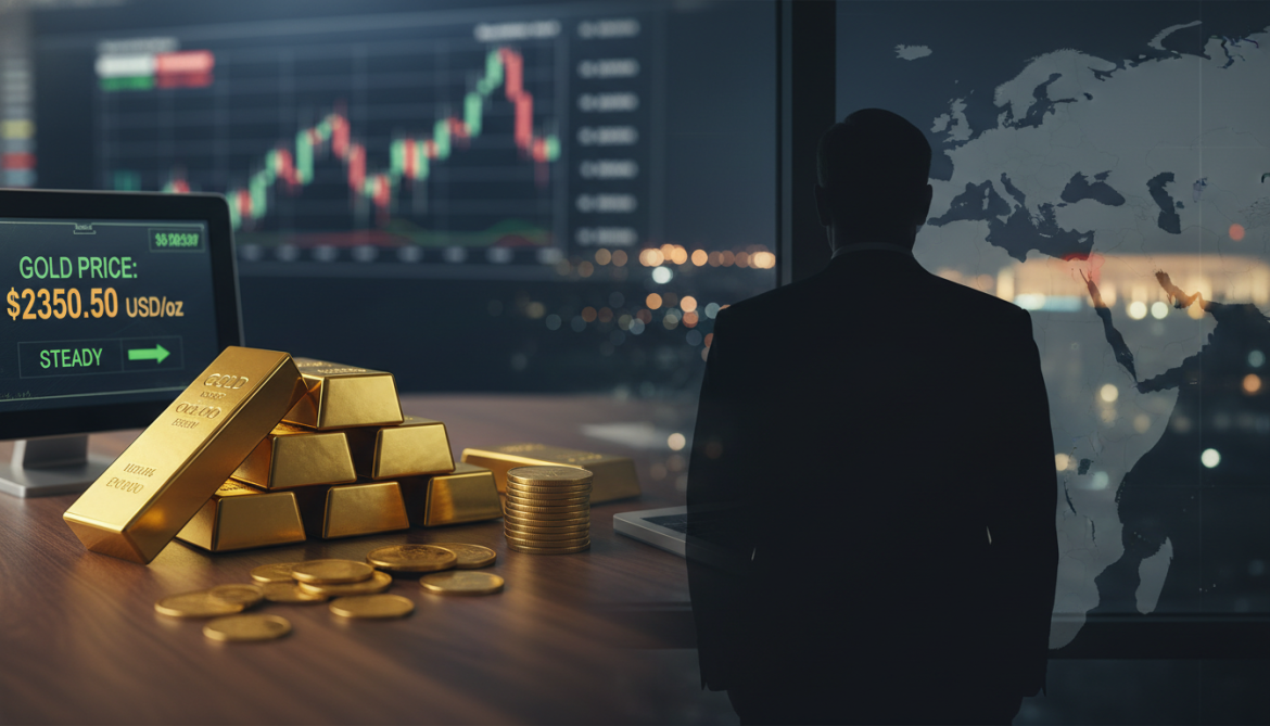 Gold Prices Hold Steady as Markets Eye Middle East Tensions