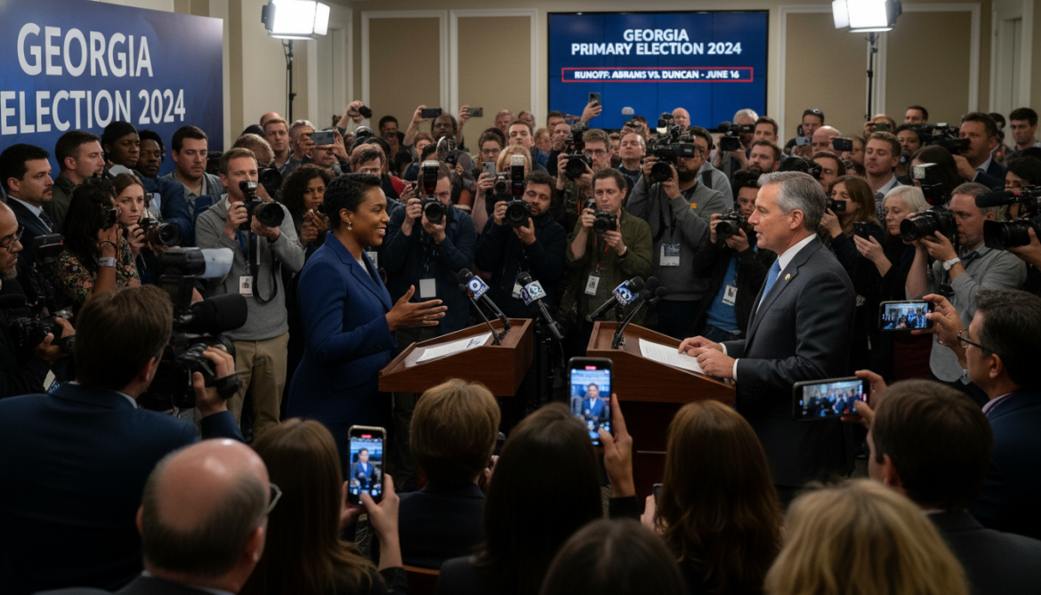 Georgia governor primary heads to June 16 runoff between Jones and Jackson