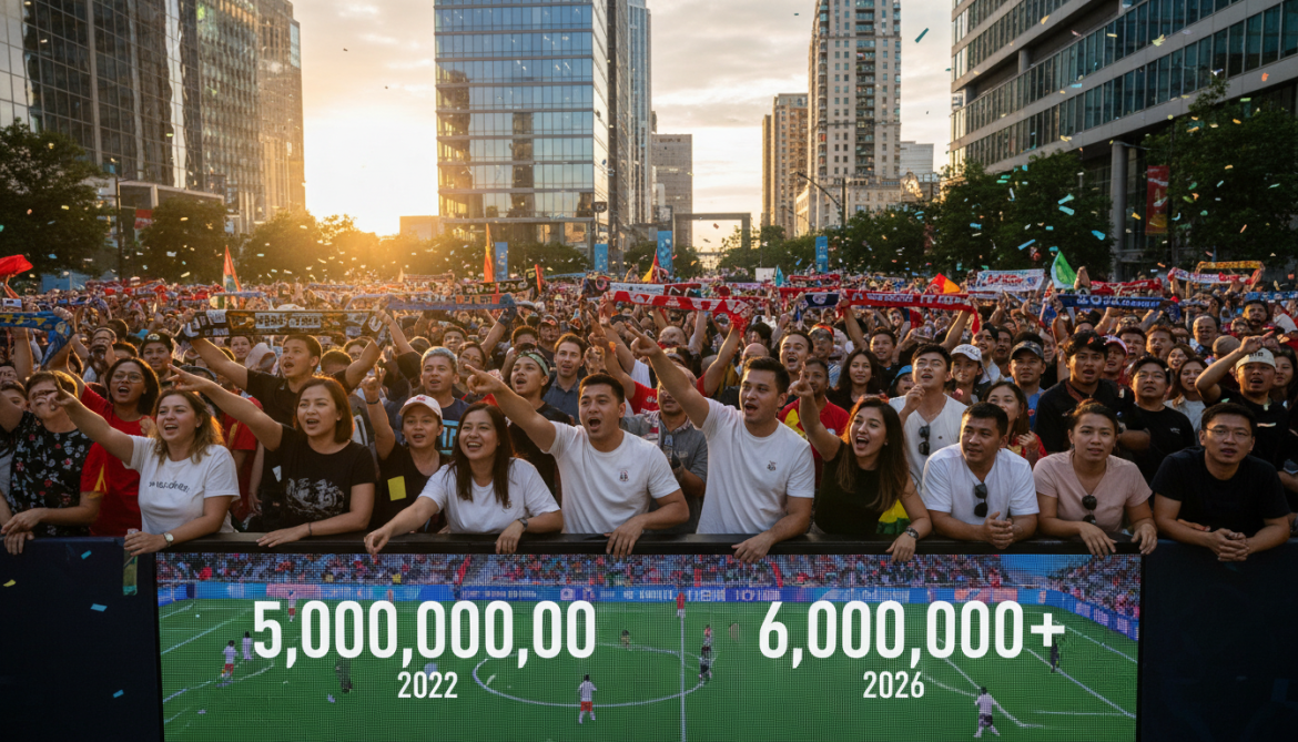 World Cup viewership reaches 5 billion in 2022, 2026 forecast exceeds 6 billion