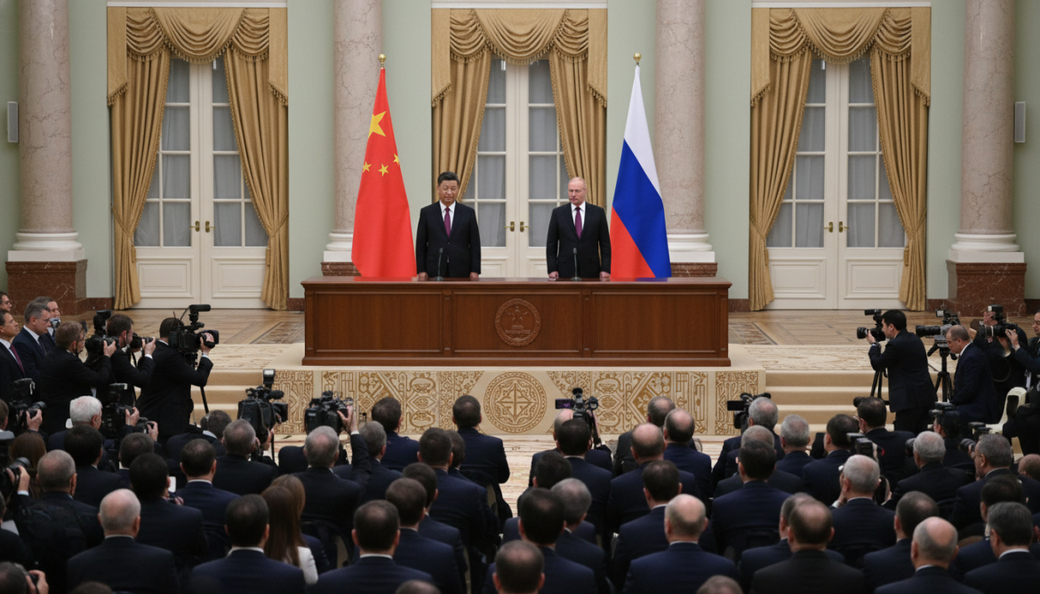 China and Russia Announce Closer Ties, Call for End to Middle East Fighting