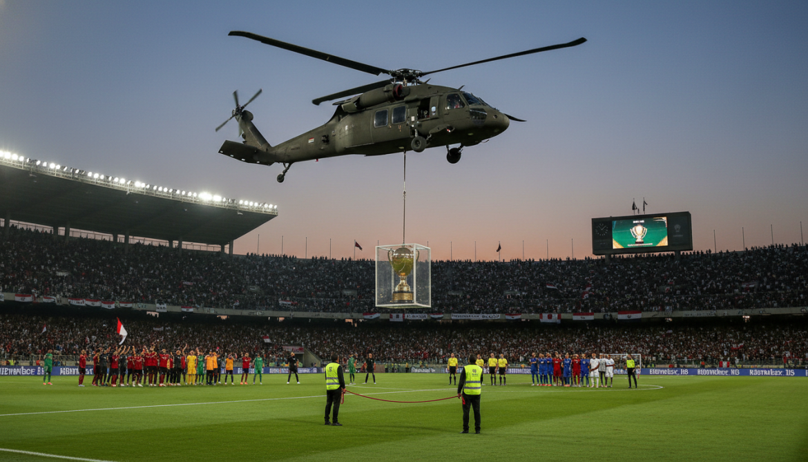 Egyptian Premier League trophy to be airlifted by helicopter to champion