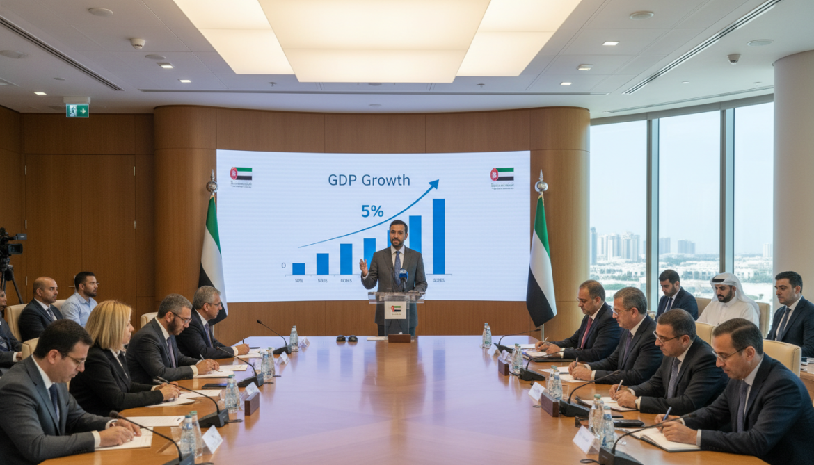 UAE Economy Affirms Resilience With 5% Average GDP Growth, Minister Says