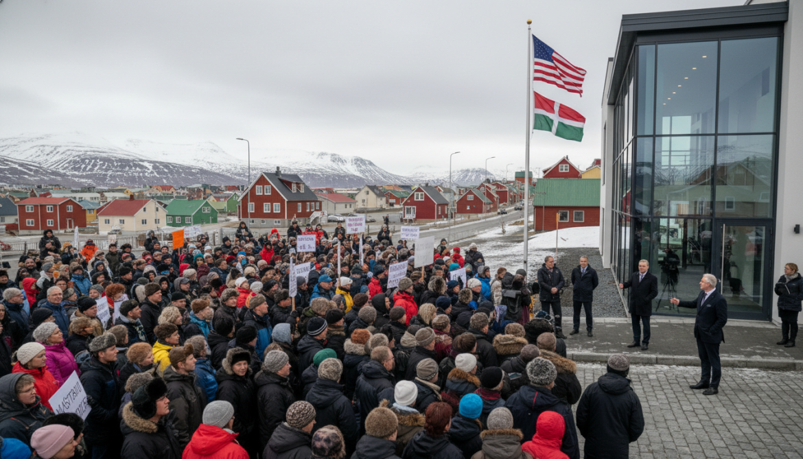 US opens expanded consulate in Nuuk amid hundreds of Greenlanders protesting