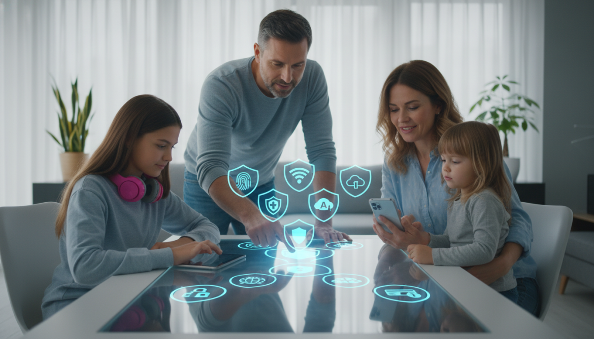 Family cybersecurity requires eight protective actions to stop hacking threats