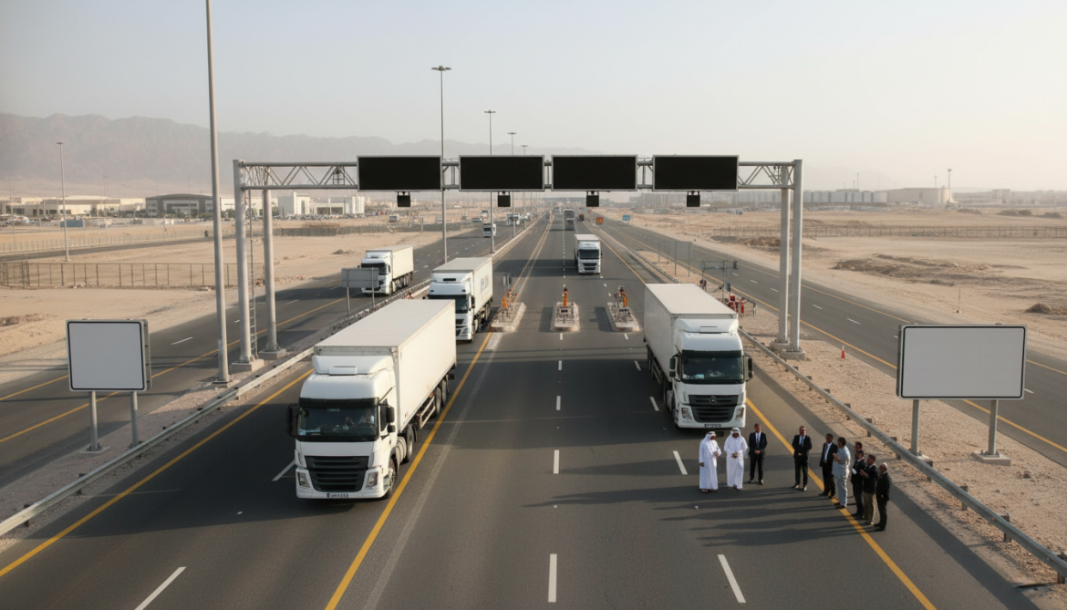 Sharjah announces toll exemption for trucks on Oman logistics corridor