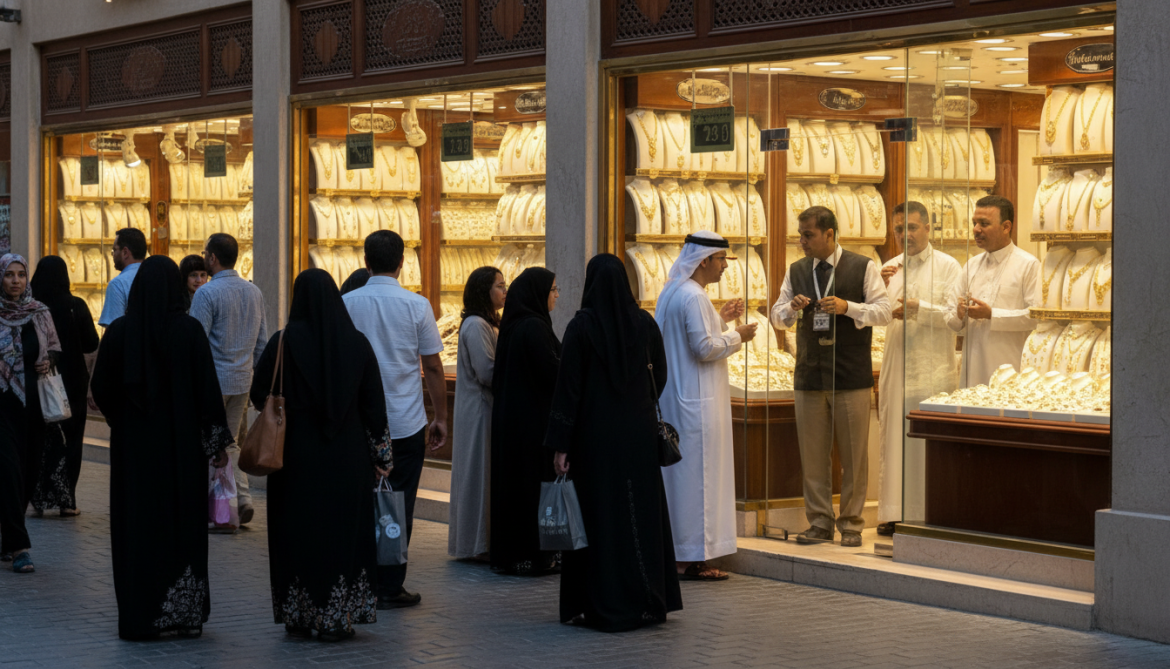 Gold prices in UAE fall for second week, retailers expect Eid demand