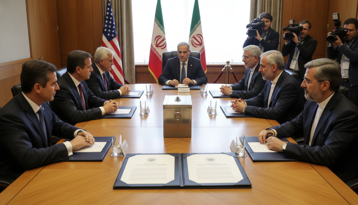 U.S. and Iran reach in-principle accord to reopen Strait of Hormuz, hand over uranium