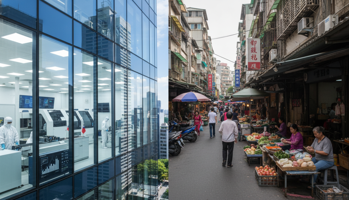 Taiwan's AI-driven chip boom fuels growth and widens economic divide