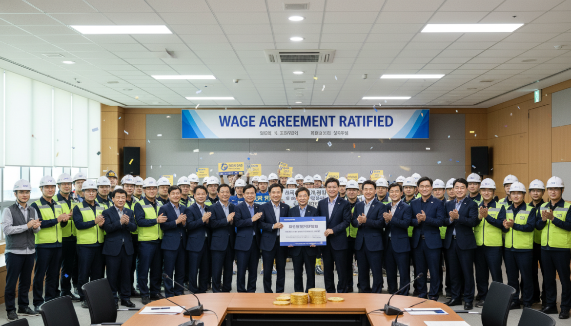 Samsung Electronics unions ratify wage agreement granting semiconductor workers hefty bonuses