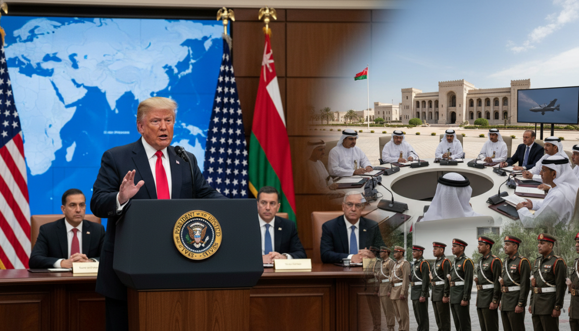 Trump Warns Oman Over Iran Strait of Hormuz Deal, Threatens Bombing Campaign