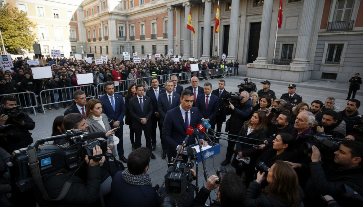 Pedro Sánchez faces calls for early elections after Socialist Party raid