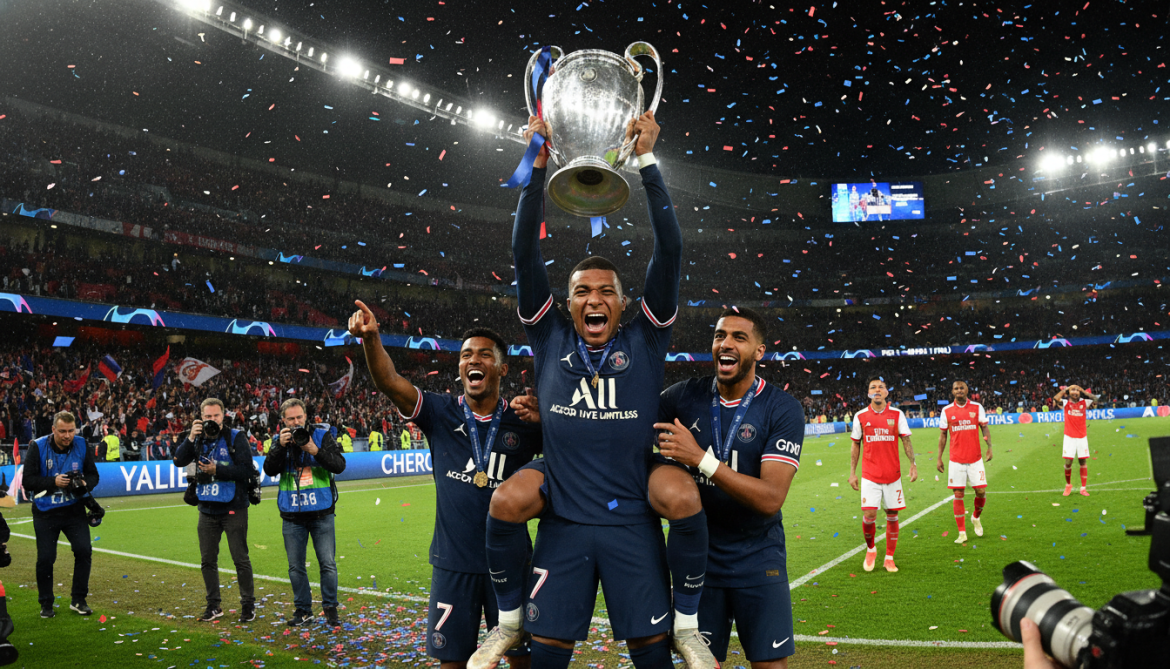 Paris Saint-Germain retain Champions League title after penalty shootout win over Arsenal