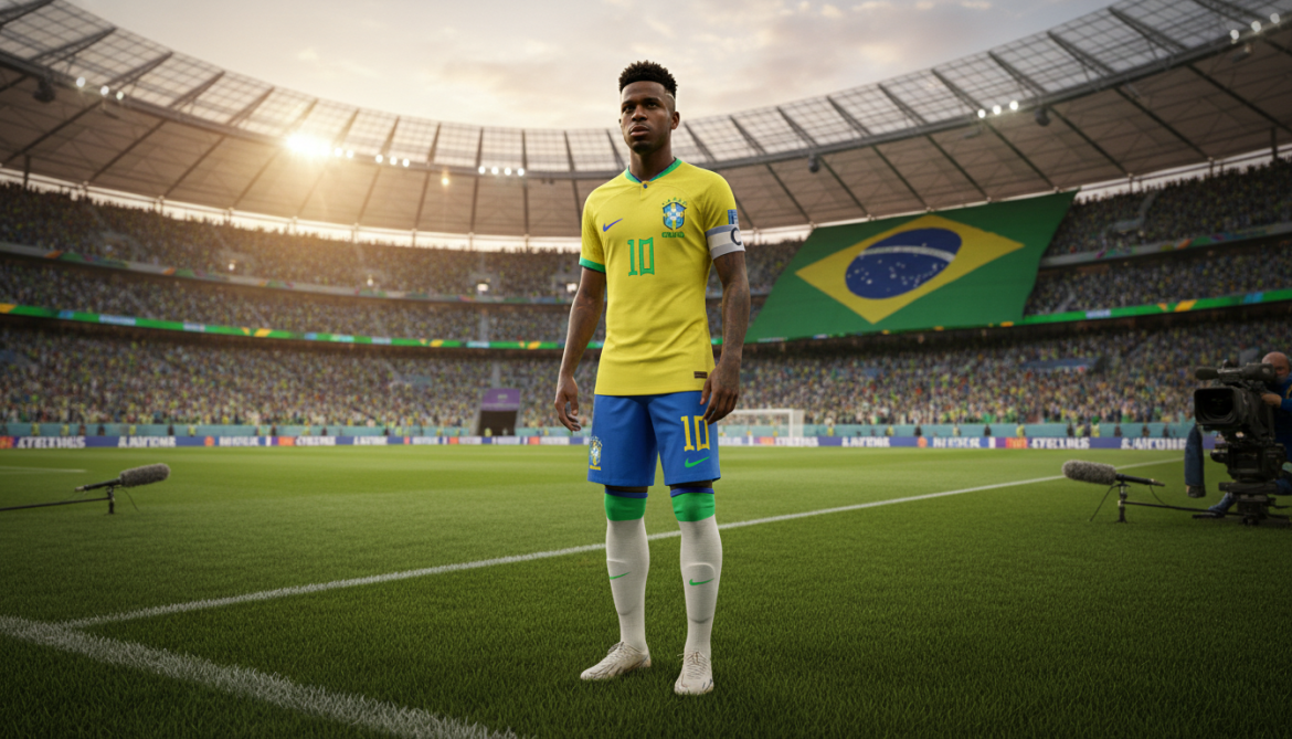 Vinícius Júnior Seeks to Prove Leadership for Brazil at 2026 World Cup