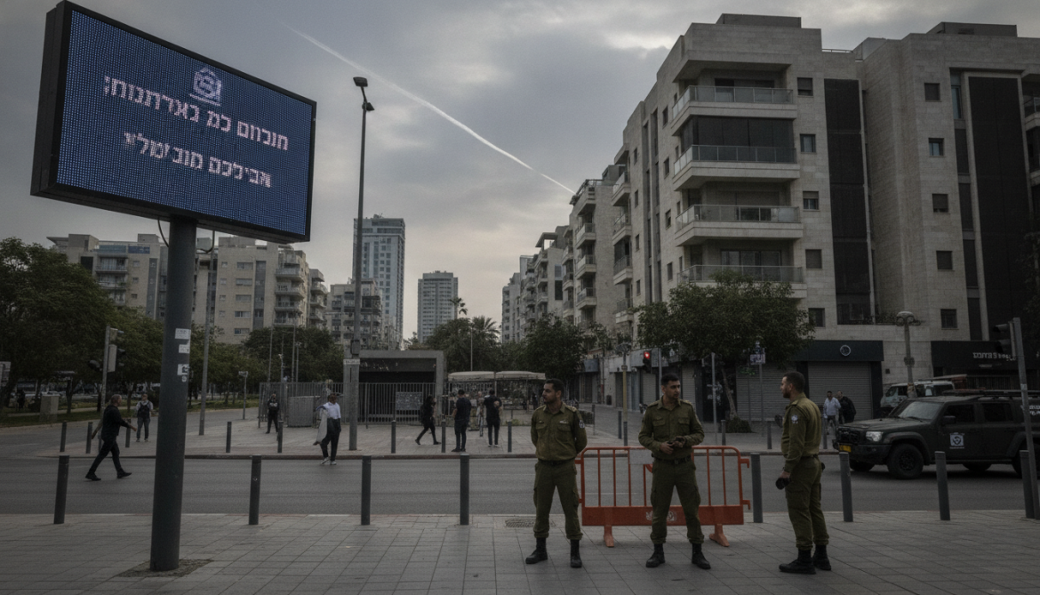Israel Home Front Command orders limited activity nationwide after intercepted Iranian rockets