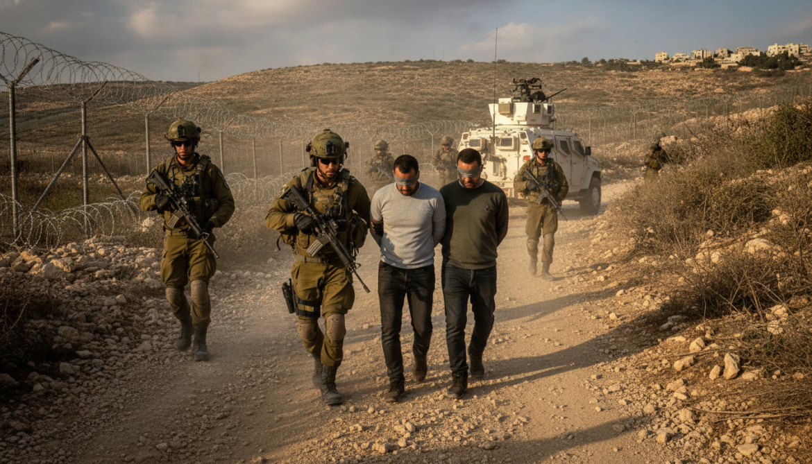 Israeli army detains two near southern Lebanon, transfers them to Israel