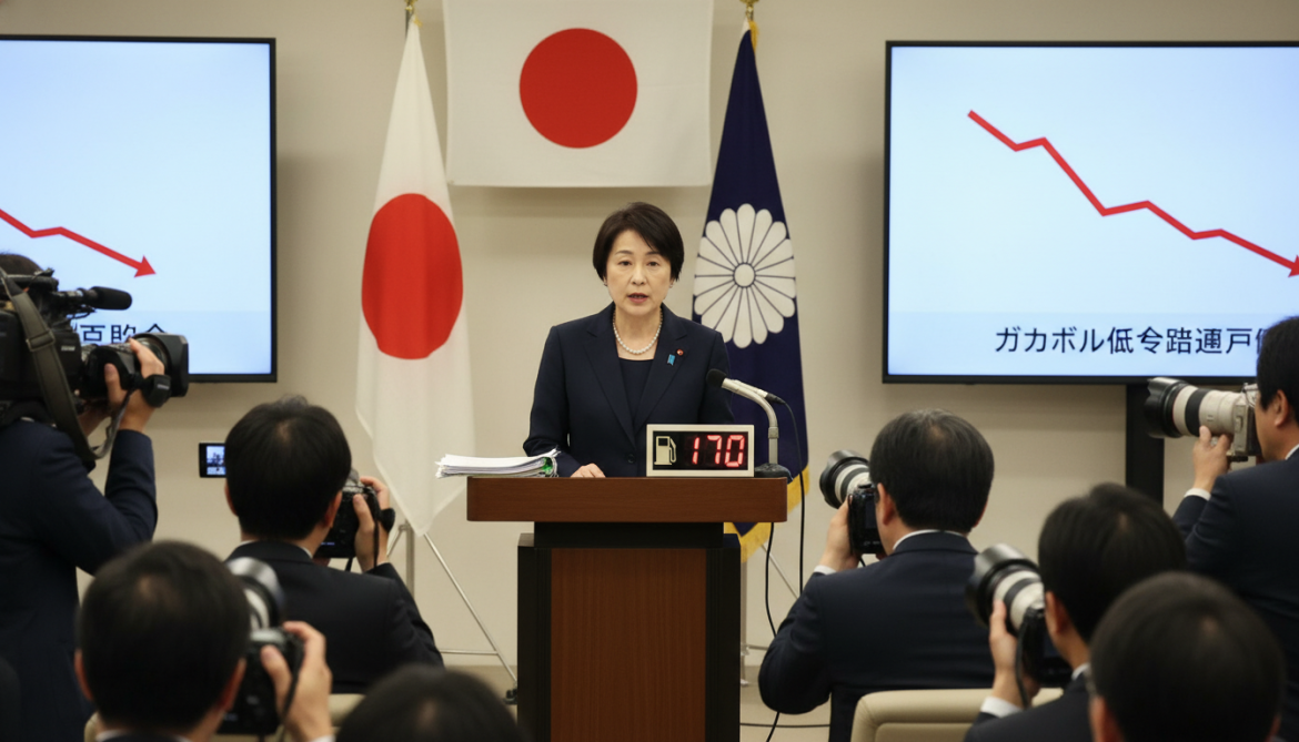 Japan's PM Takaichi signals subsidy cut to keep gasoline near 170 yen