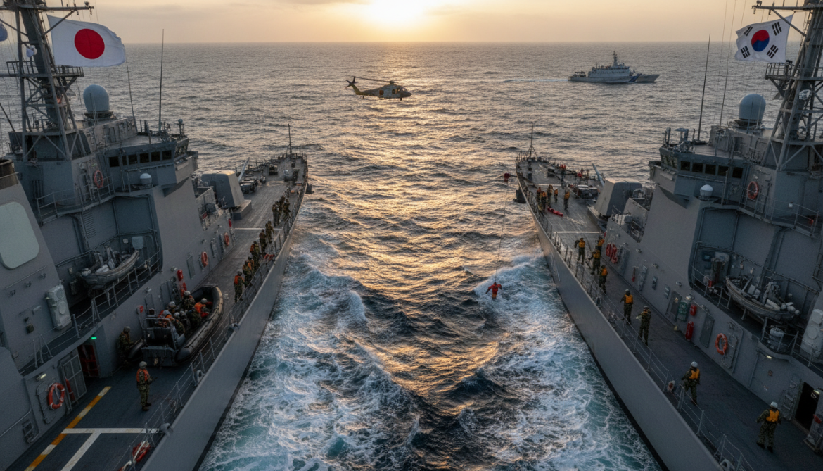 Japan–South Korea Resume Joint Naval Search-and-Rescue Exercise After Nine Years
